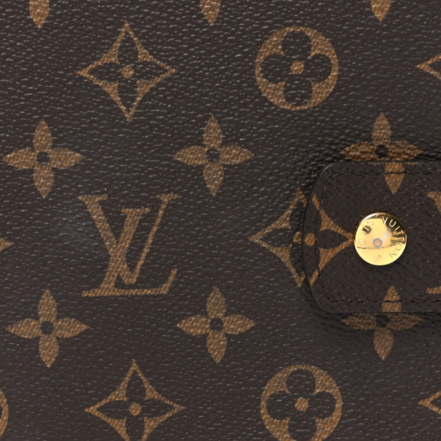 Monogram Large Ring Agenda Cover