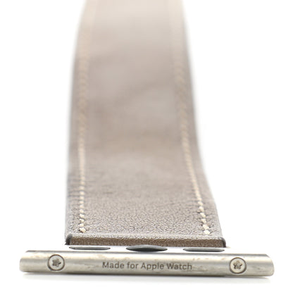 Hermes Swift 38mm Apple Watch Double Tour Band Etoupe 6 of 11