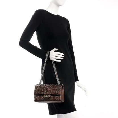 Chanel Metallic Python 2.55 Reissue 225 Flap Brown 2 of 7