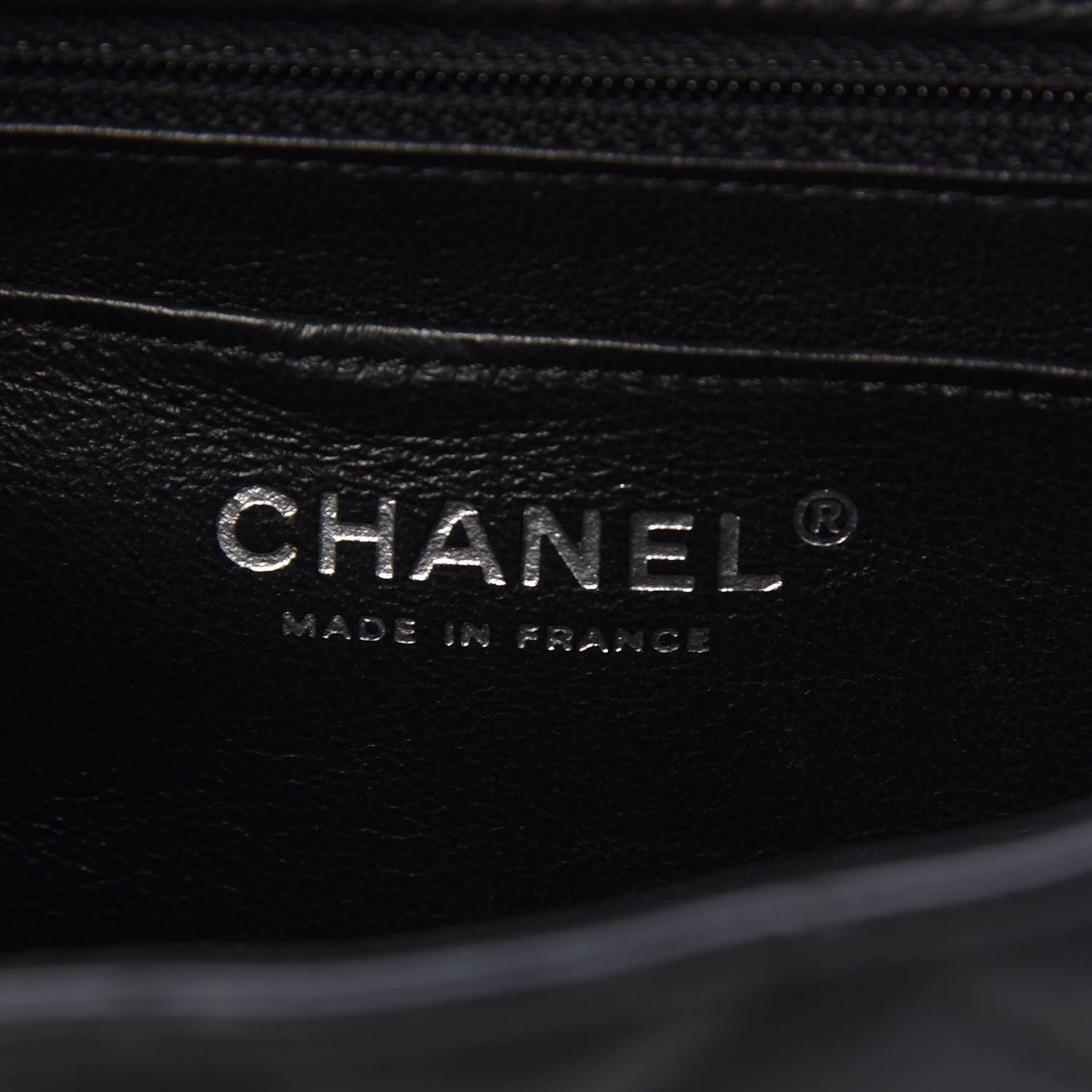 Chanel Crumpled Calfskin Quilted Mini Rectangular Flap So Black 6 of 8