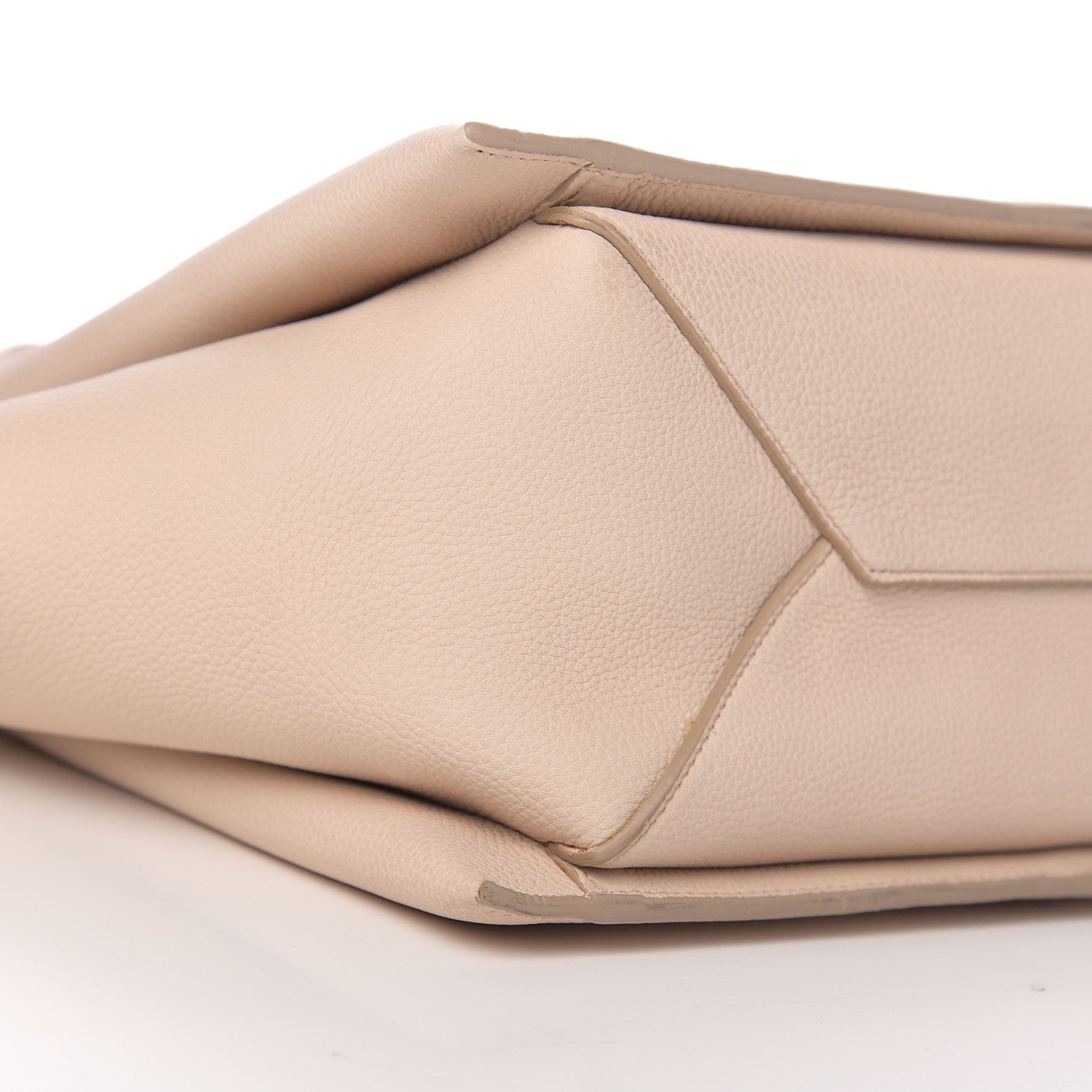 Celine Baby Grained Calfskin Small Tri-Fold Bag Powder 11 of 16