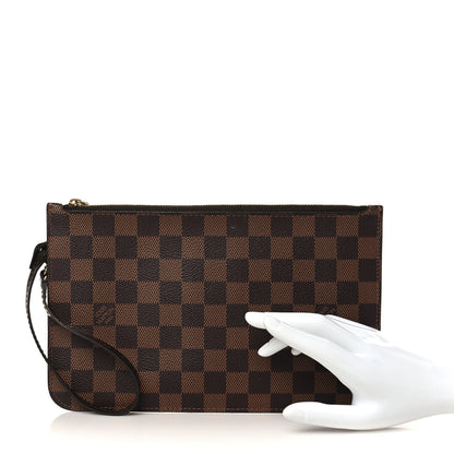 Louis Vuitton Damier Ebene Neverfull MM GM Pochette 2 of 6