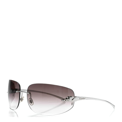 Cartier Panthere De Cartier Sunglasses Grey 1 of 8
