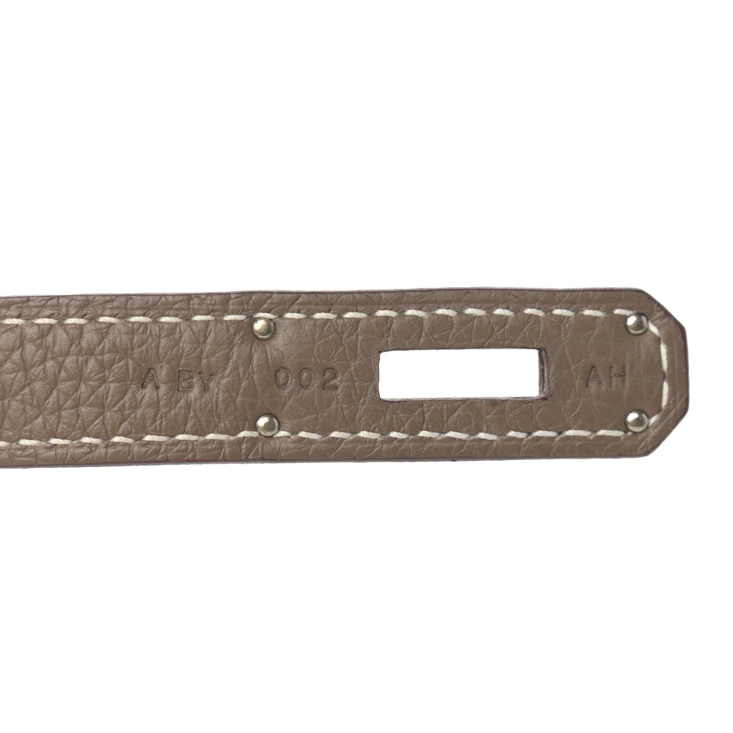 Hermes Taurillon Clemence Jypsiere 28 Etoupe 7 of 9