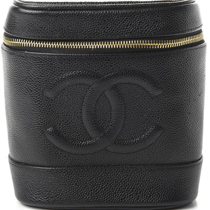 Chanel Caviar Vanity Cosmetic Case Black 11 of 11
