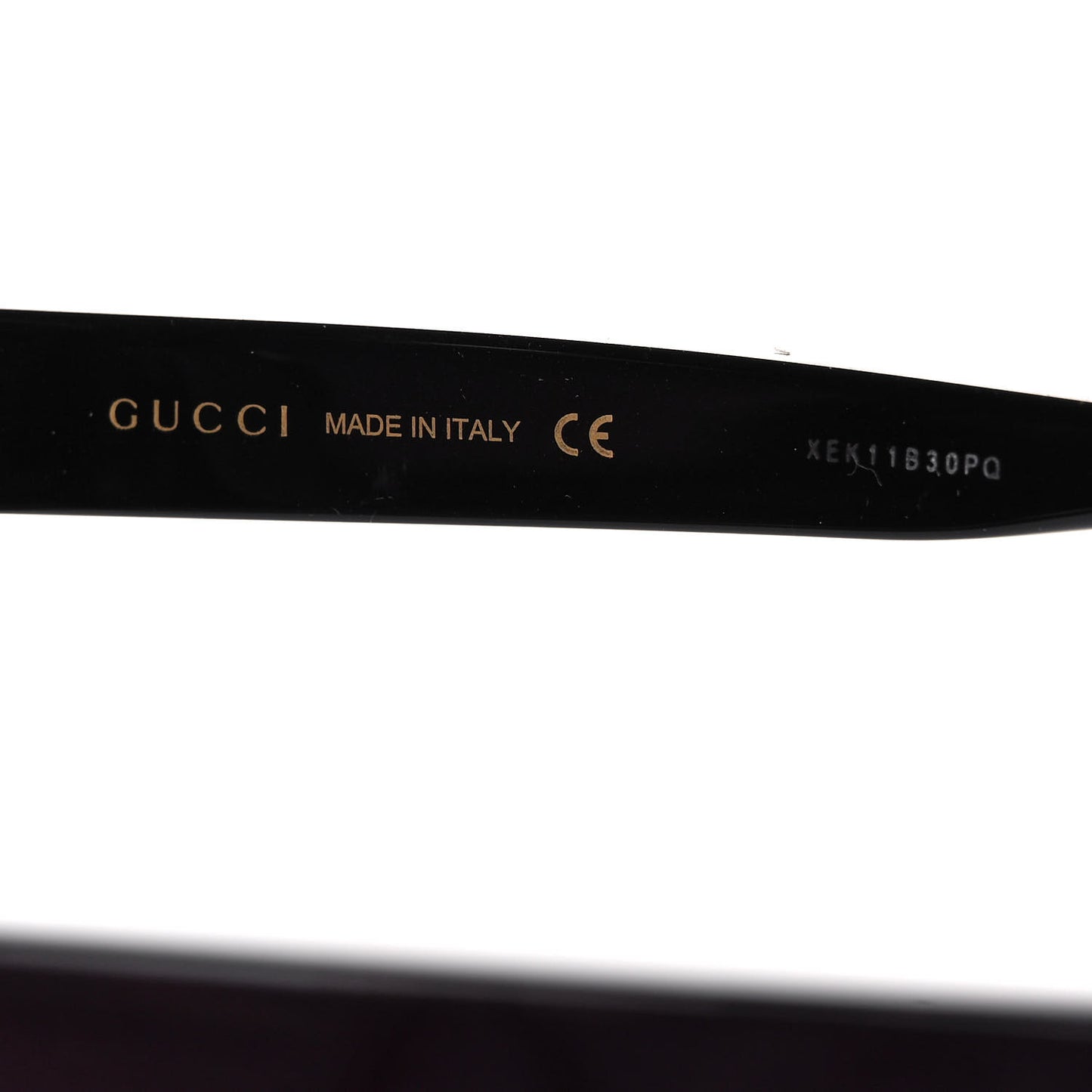 Acetate Square Frame GG0096S Sunglasses Black