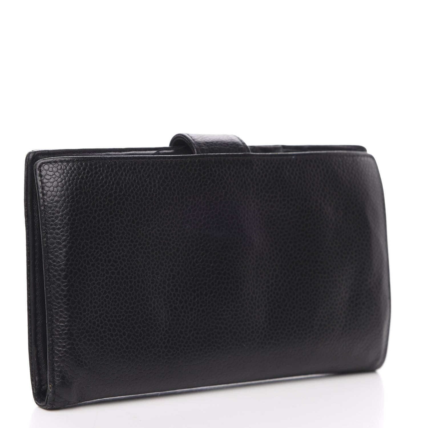 Chanel Caviar Timeless CC French Wallet Black 3 of 14