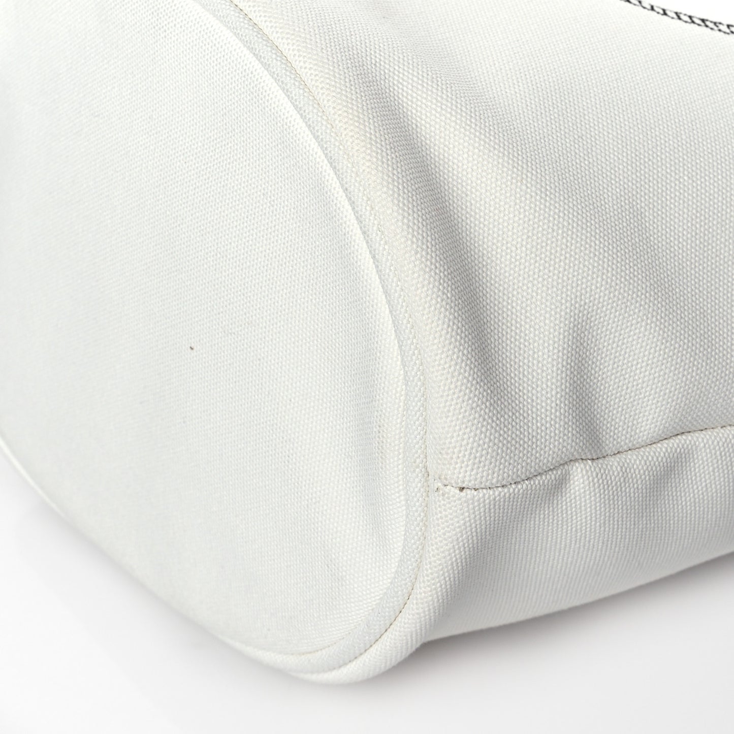 Canapa Logo Bucket Tote White