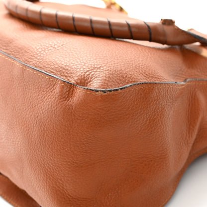 Chloe Calfskin Medium Marcie Satchel Tan 12 of 23