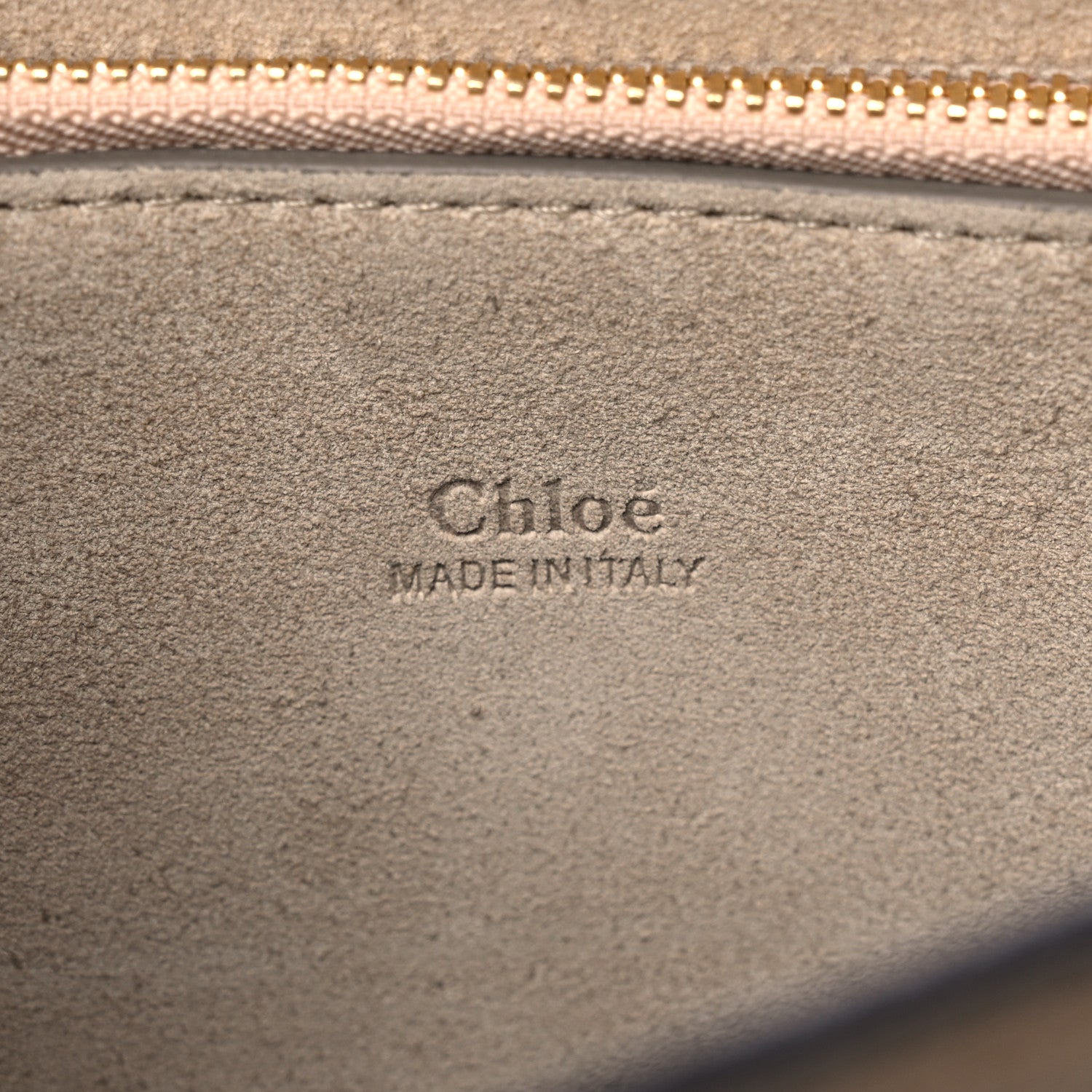 Chloe Suede Calfskin Medium Faye Shoulder Bag Tobacco 6 of 12