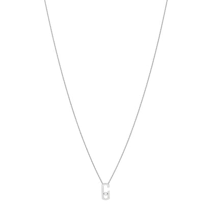 Messika X GIGI HADID 18K White Gold Diamond Move Addiction Necklace 1 of 5