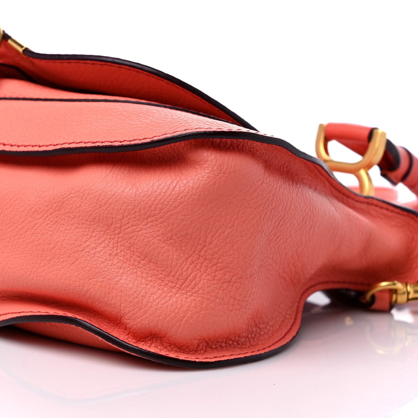 Calfskin Medium Marcie Satchel Pink