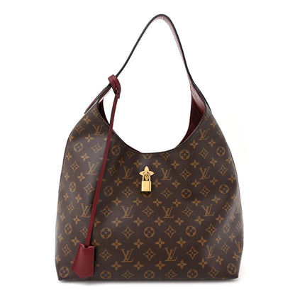 Louis Vuitton Monogram Flower Hobo Bordeaux 1 of 15