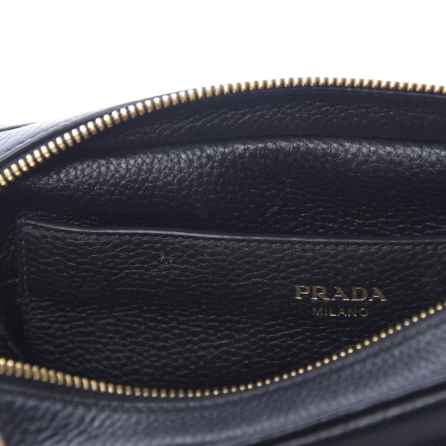 Prada Vitello Phenix Crossbody Bag Black 9 of 11