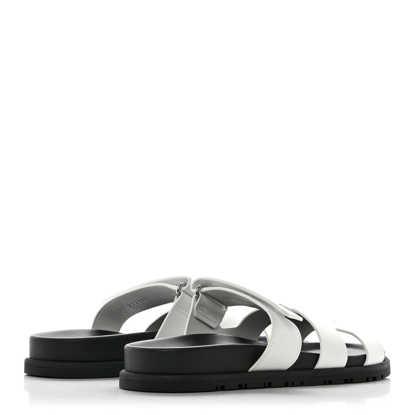 Calfskin Womens Chypre Sandals 37.5 White