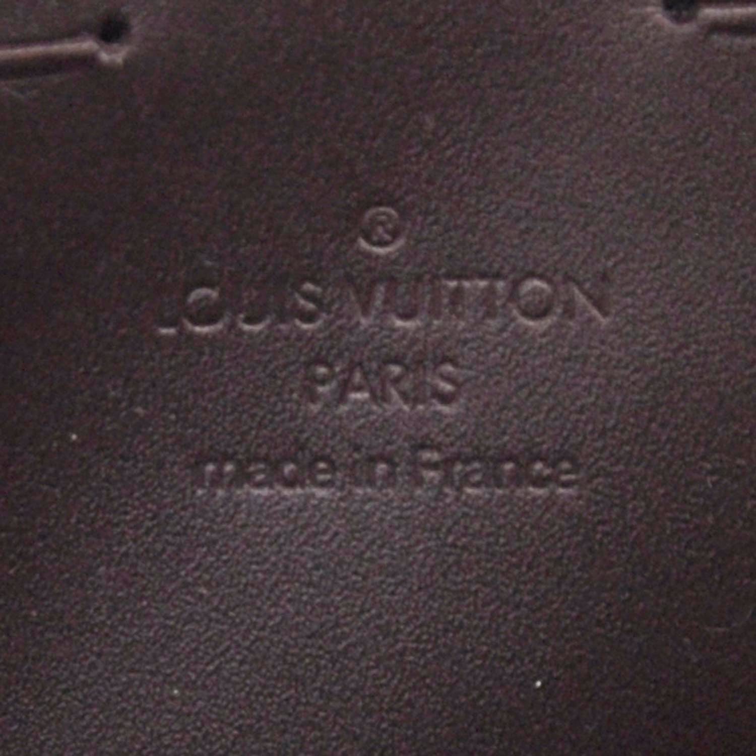 Louis Vuitton Vernis Robertson Clutch Amarante 6 of 7