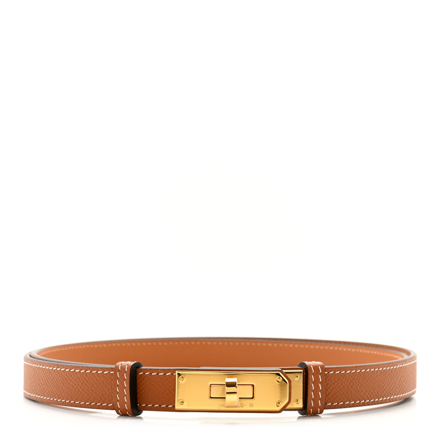 Epsom Kelly Belt Gold