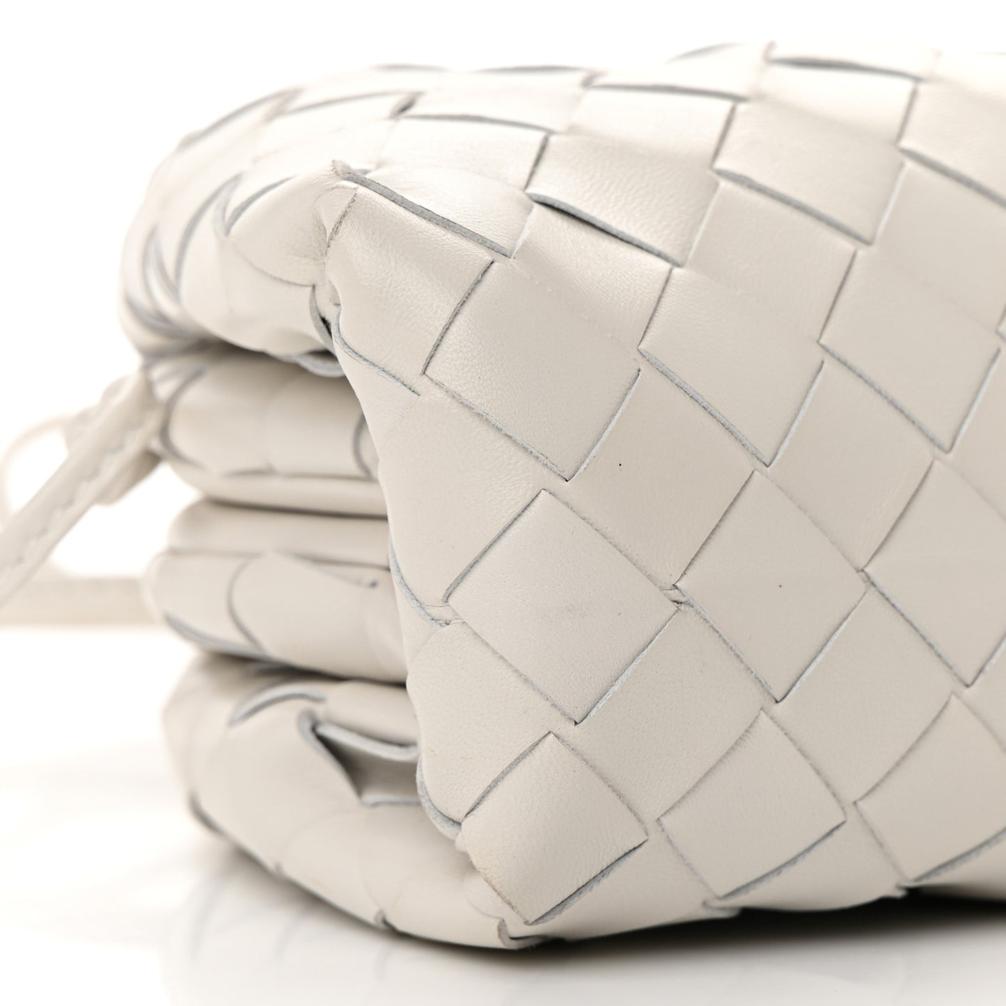 Nappa Intrecciato The Mini Pouch Chalk