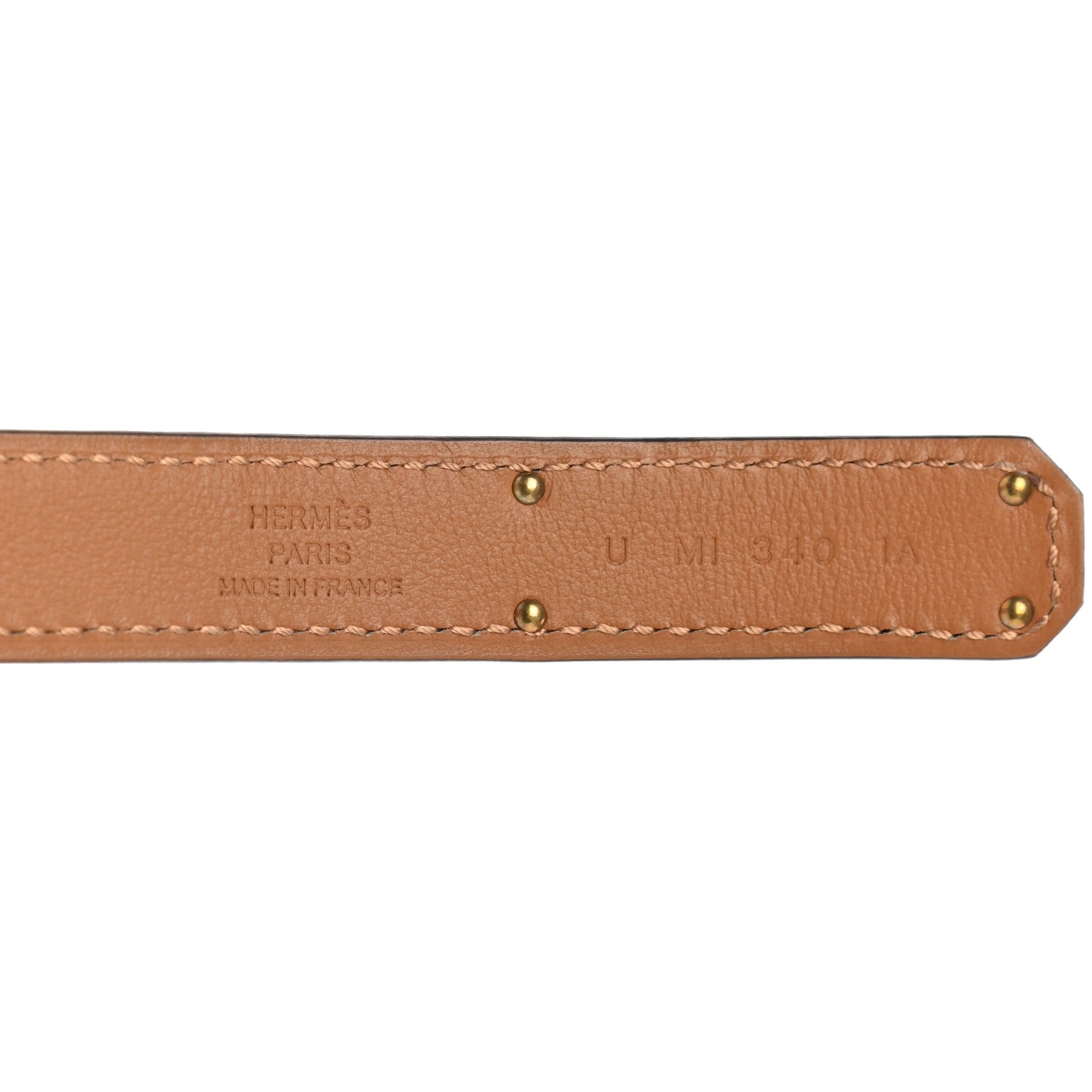 Hermes Epsom Kelly Belt Etoupe 3 of 4
