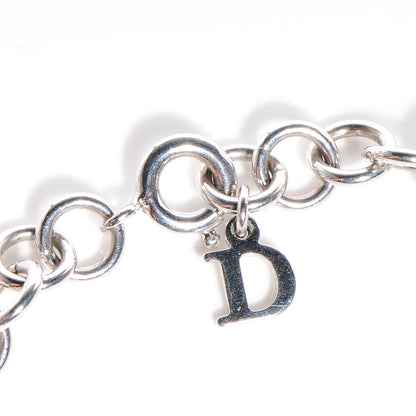Christian Dior Crystal Heart and Key Necklace 4 of 5