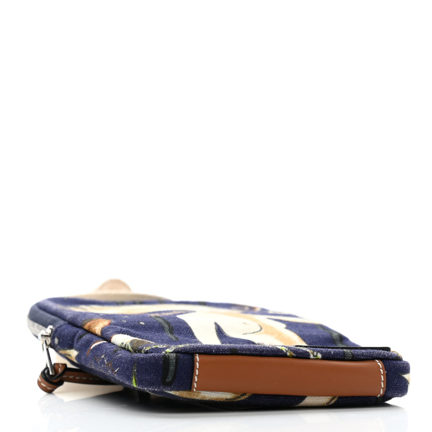 Canvas Mermaid Print Paulas Ibiza Crossbody Pouch Multicolor