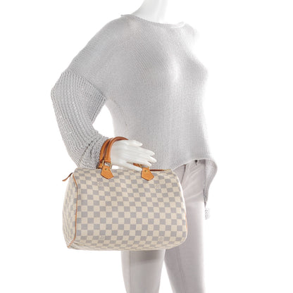 Louis Vuitton Damier Azur Speedy 30 2 of 7