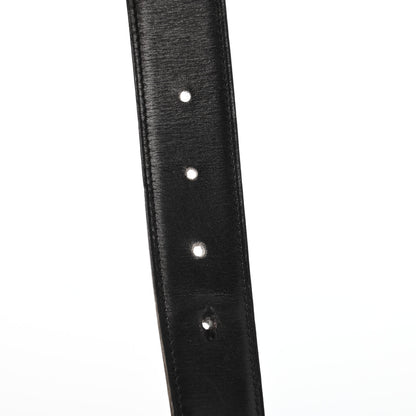 Hermes Box Chamonix 32mm H Belt 70 Black Gold 5 of 5