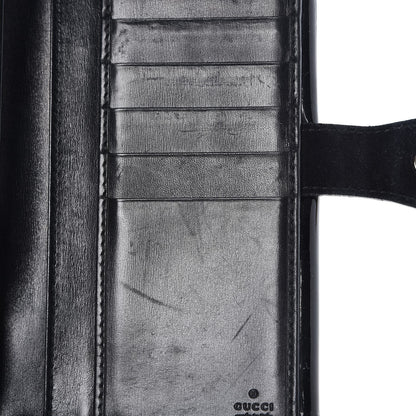 Gucci Patent Hysteria Continental Wallet Black 9 of 11