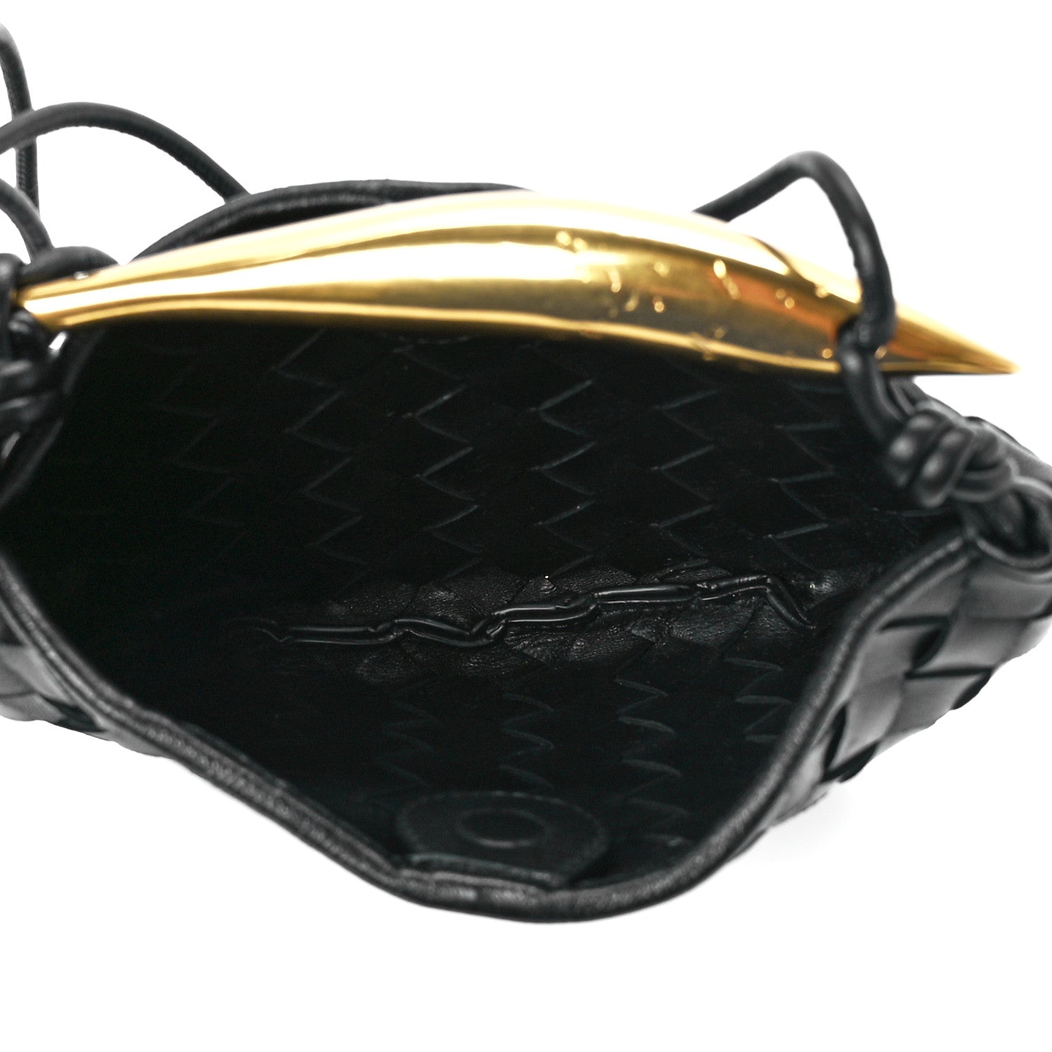 Bottega Veneta Nappa Intrecciato Mini Sardine Bag Black 6 of 11