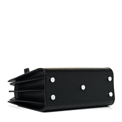Saint Laurent Grained Calfskin Nano Sac De Jour Black 4 of 9