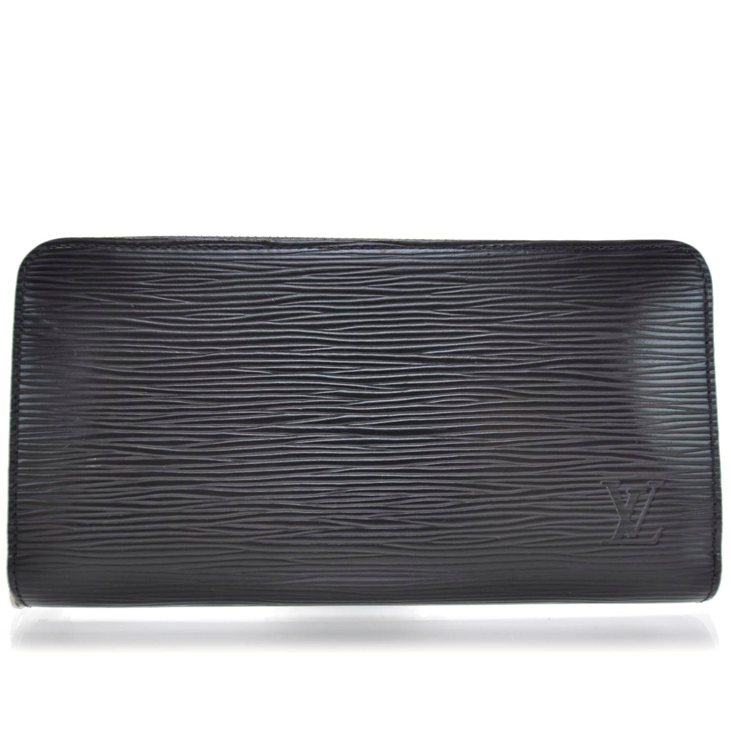 Epi Leather Zippy Wallet Black