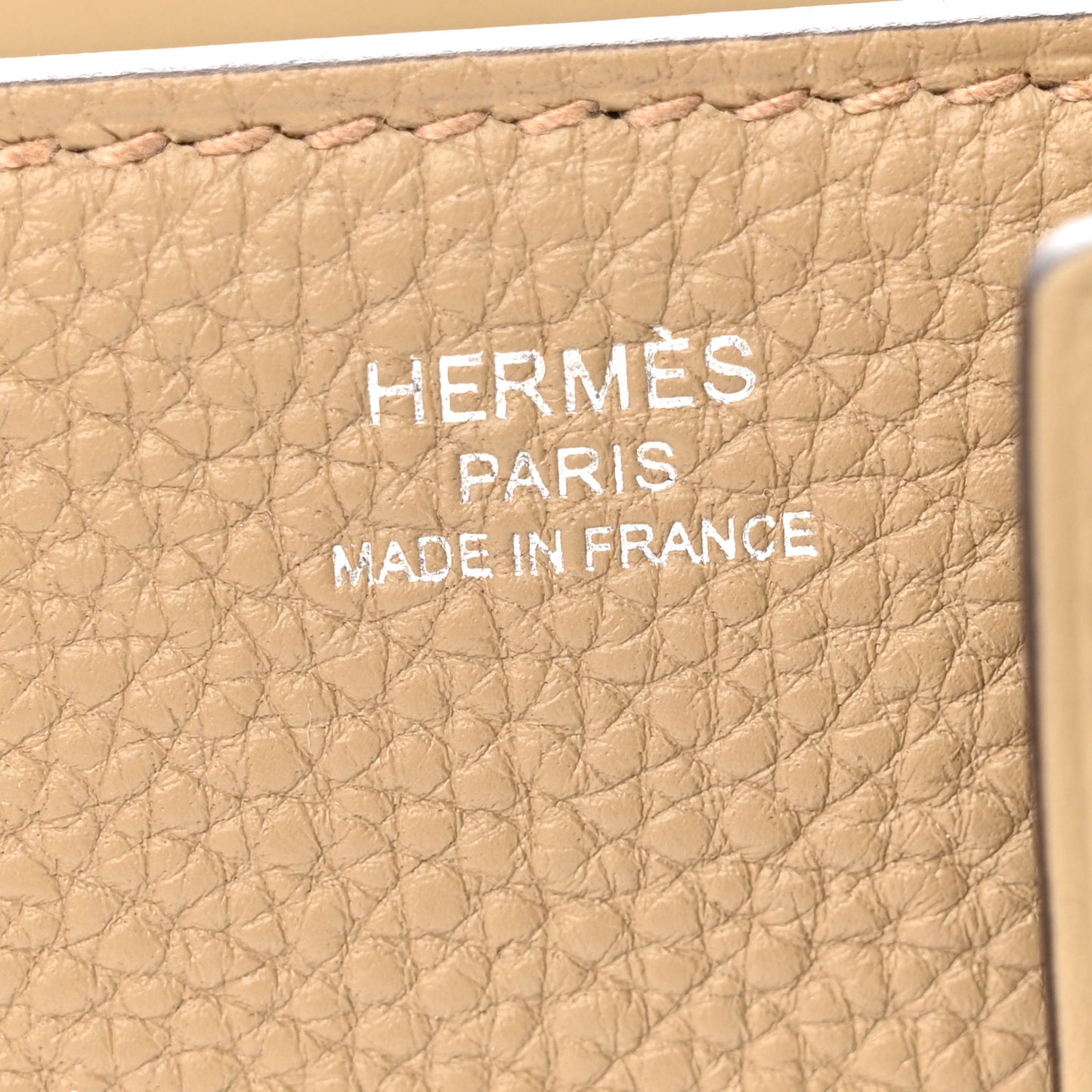 Togo Swift Medor Bag Beige Marfa