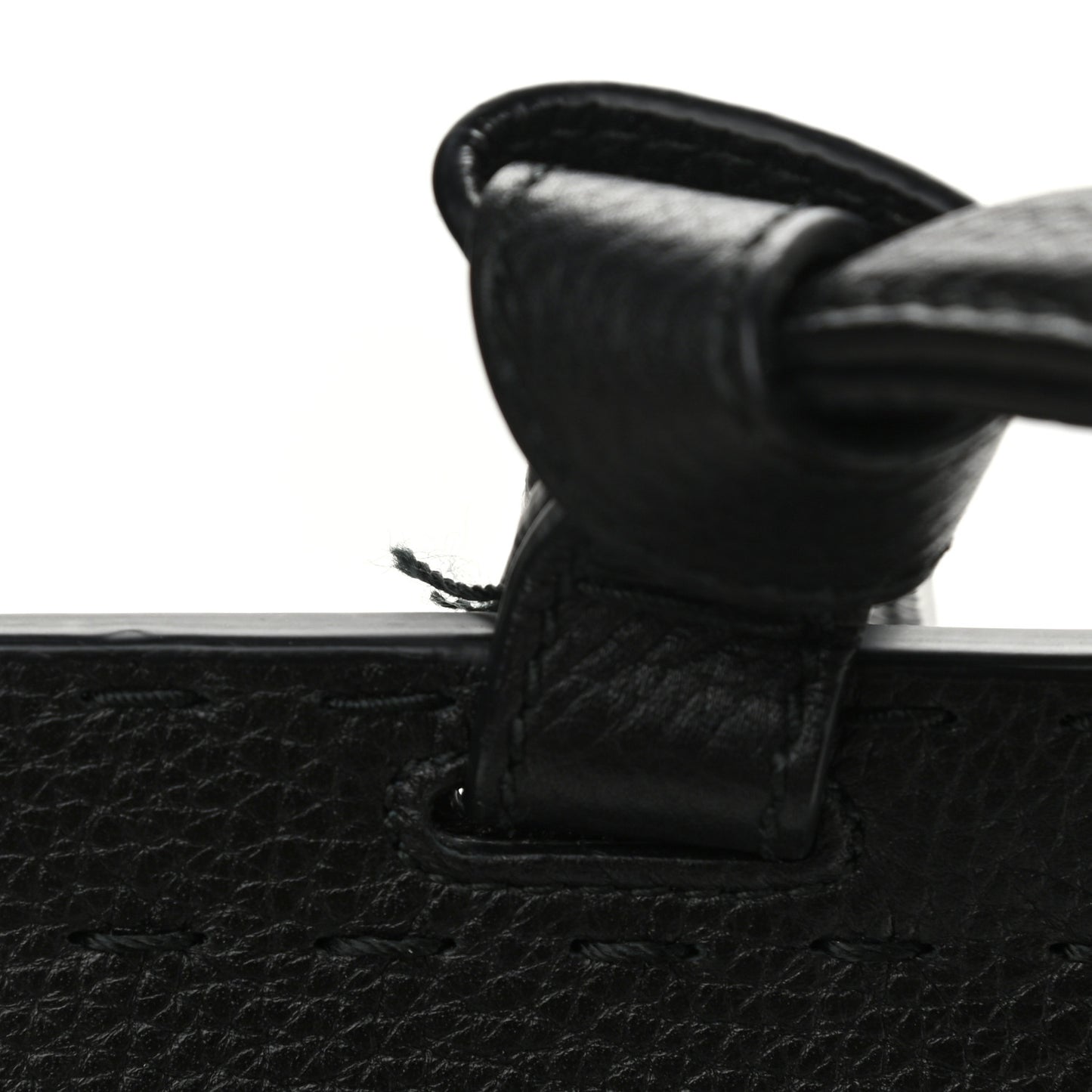 Calfskin Medium GG Marmont Top Handle Bag Black