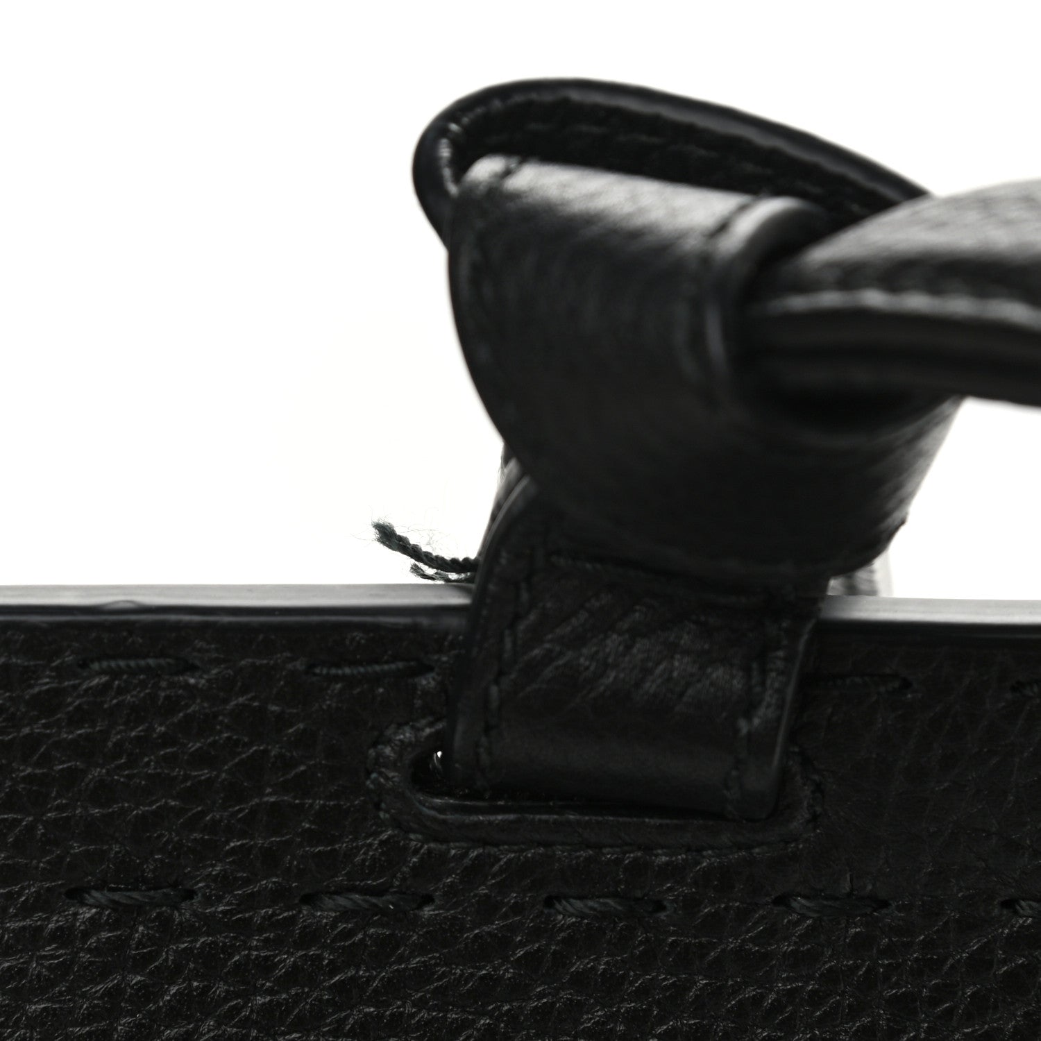 Gucci Calfskin Medium GG Marmont Top Handle Bag Black 14 of 14