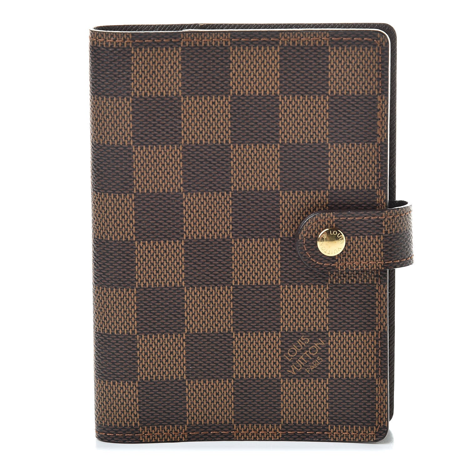 Louis Vuitton Damier Ebene Small Ring Agenda Cover 1 of 8