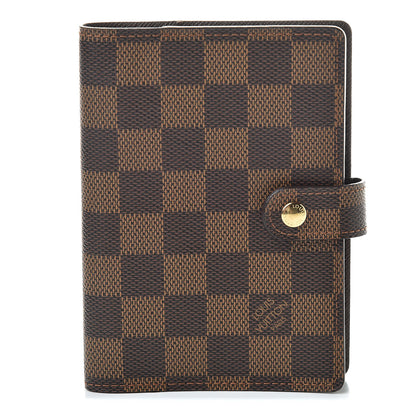 Louis Vuitton Damier Ebene Small Ring Agenda Cover 1 of 8