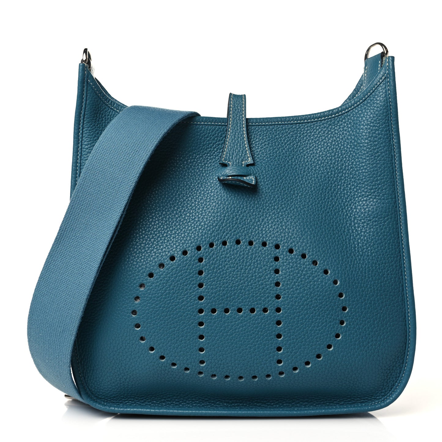 Taurillon Clemence Evelyne III PM Blue Jean