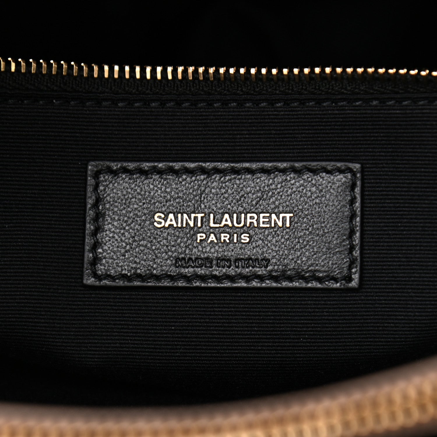 Saint Laurent Calfskin Y Quilted Monogram Medium Loulou Chain Satchel Dark Beige 6 of 10