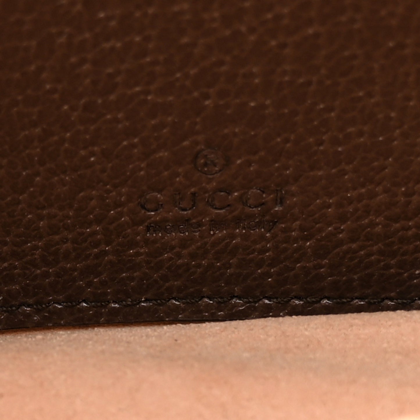 GG Supreme Monogram Textured Calfskin Web Mini Ophidia Half Moon Hobo Beige Ebony New Acero