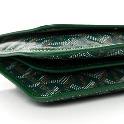 Goyard Goyardine Plumet Wallet Clutch Green 9 of 10