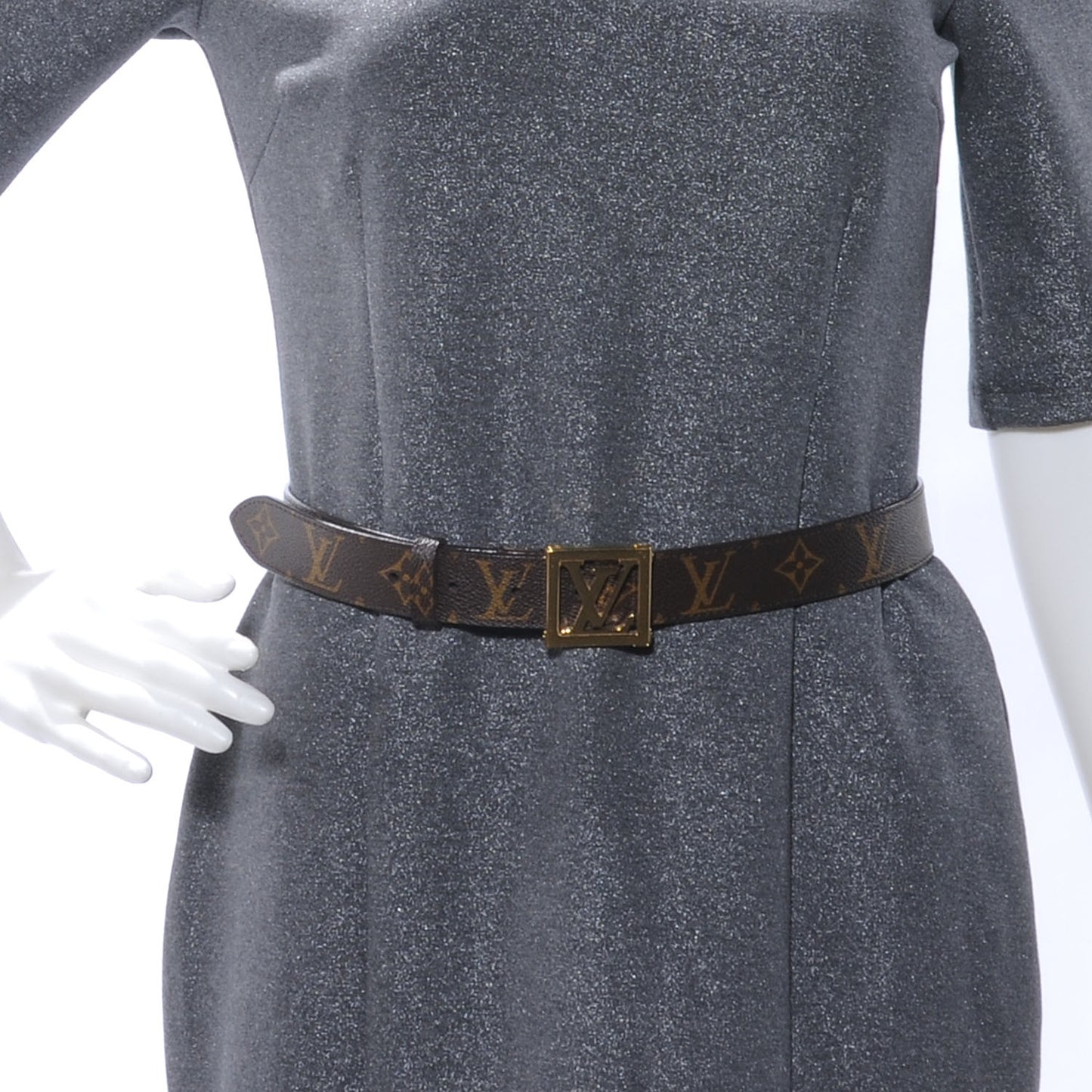 Monogram LV Frame Belt 80 32