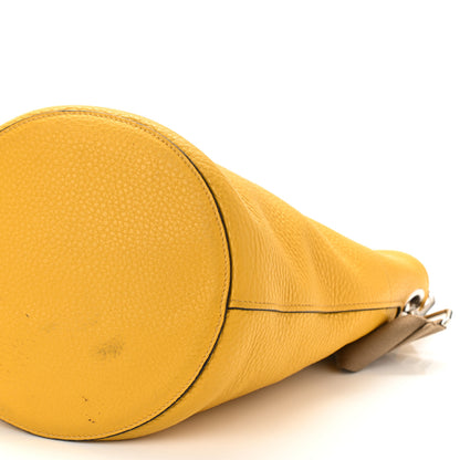 Prada Vitello Daino Bucket Bag Mimosa 10 of 15