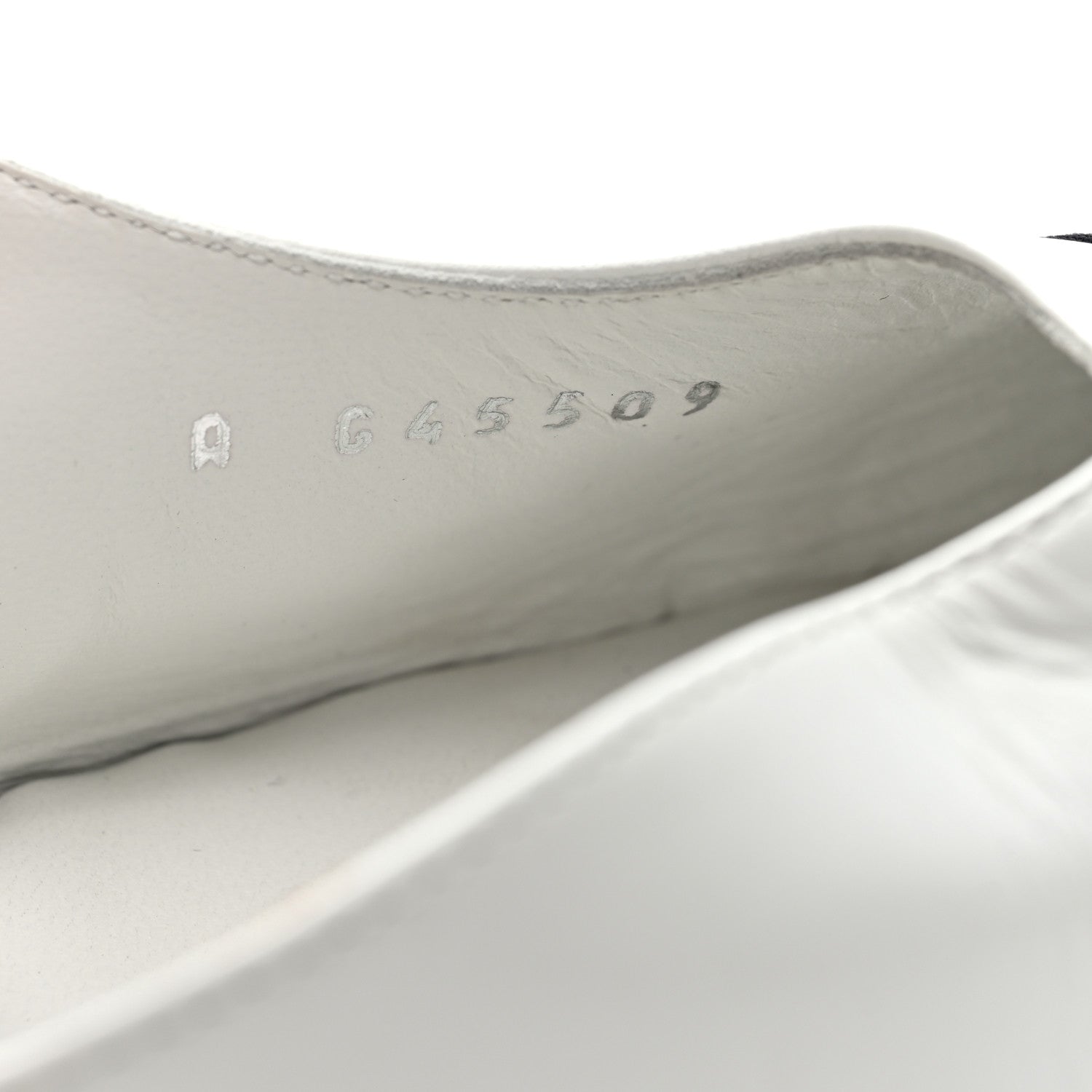 Chanel Goatskin Grosgrain Cap Toe CC Slingback Pumps 39 White Black 9 of 9