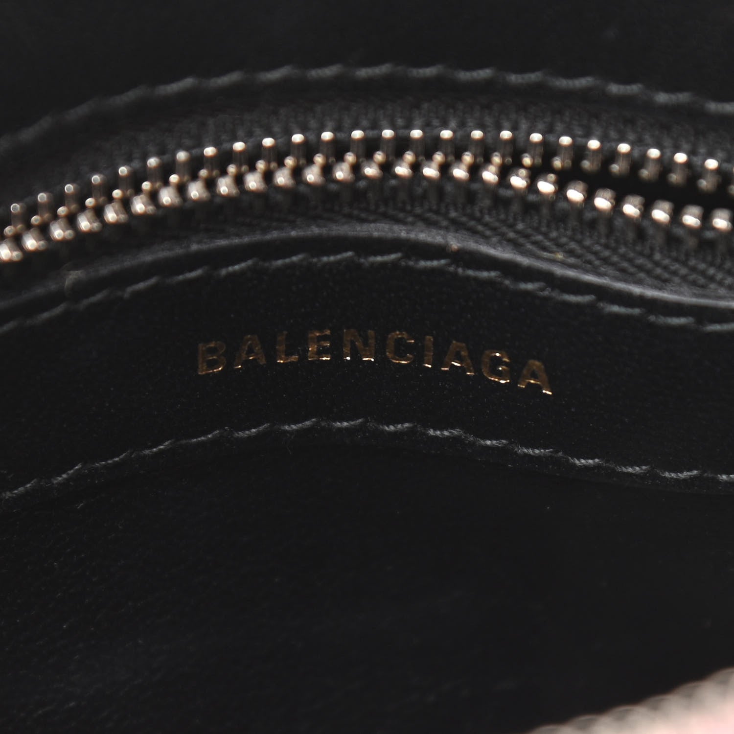 Balenciaga Signature Grained Calfskin Logo XXS Ville Top Handle Bag Rose Bubblegum Black 6 of 11