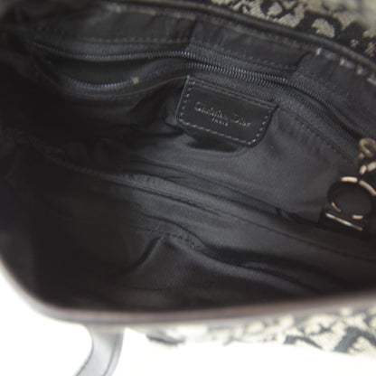 Christian Dior Monogram Saddle Bag Black 7 of 7