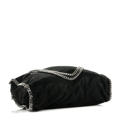 Stella McCartney Shaggy Deer Big Falabella Tote Black 4 of 8