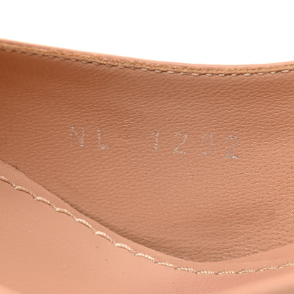 Louis Vuitton Calfskin Signature Pumps 40 Nude Pink 8 of 10