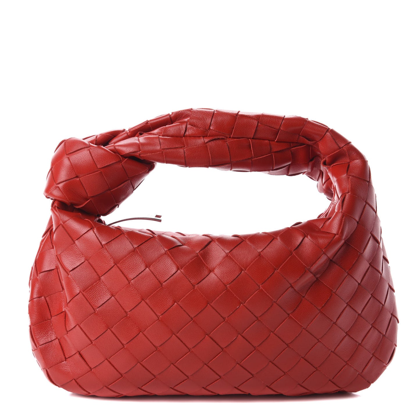 Nappa Intrecciato Mini Jodie Red