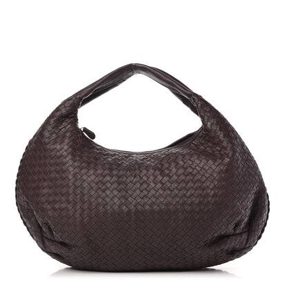 Bottega Veneta Nappa Intrecciato Large Belly Veneta Hobo Ebano 1 of 9
