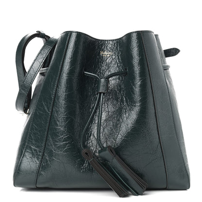Mulberry Spongy Patent Small Millie Dark Green 1 of 10